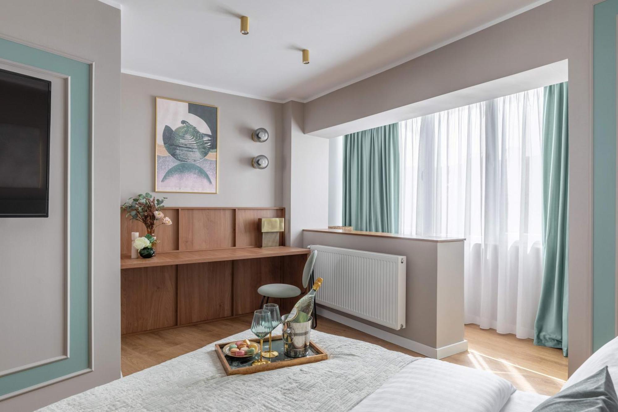Holt - Sublime Minty Green 1Br On The Park Bukareszt Zewnętrze zdjęcie
