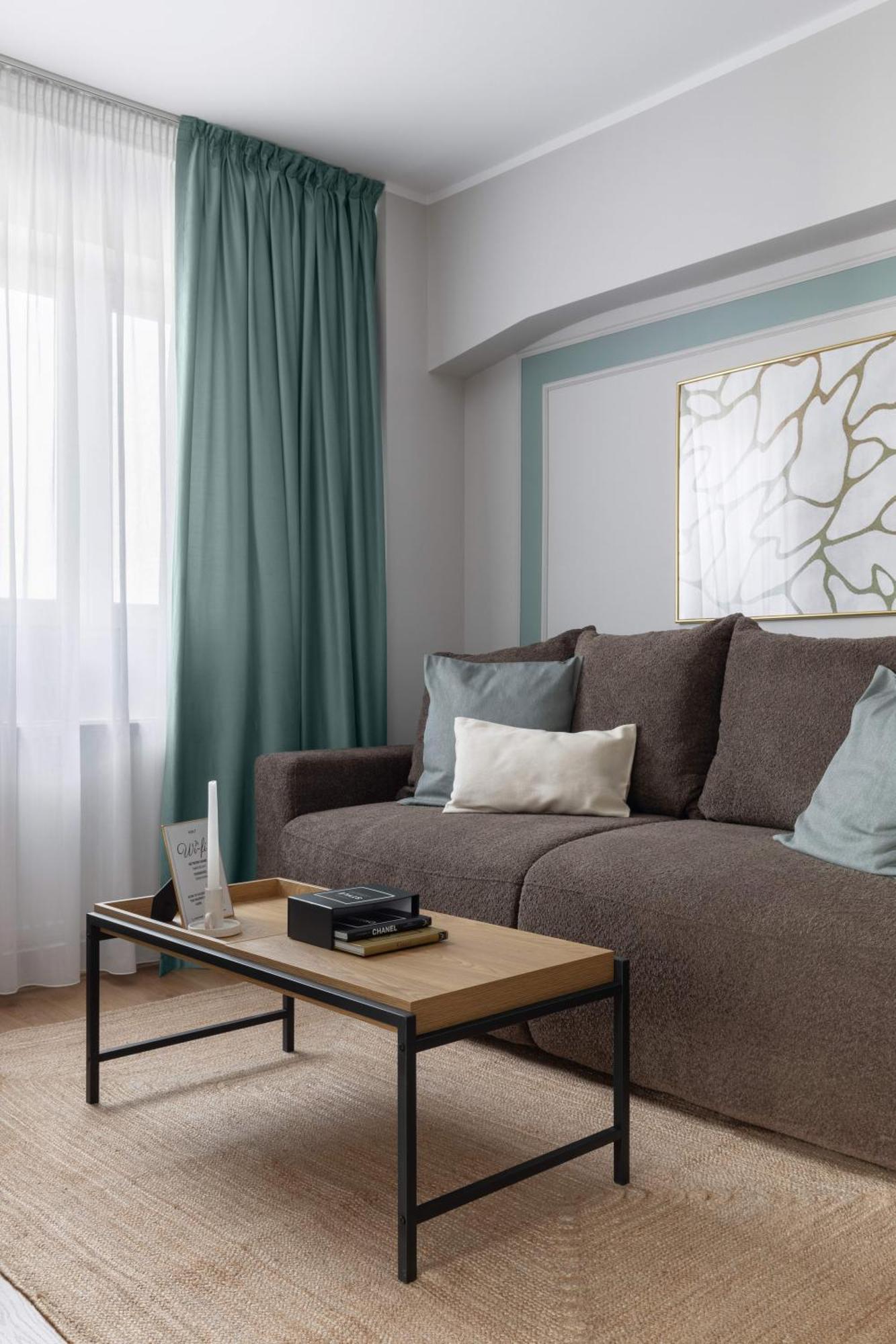 Holt - Sublime Minty Green 1Br On The Park Bukareszt Zewnętrze zdjęcie