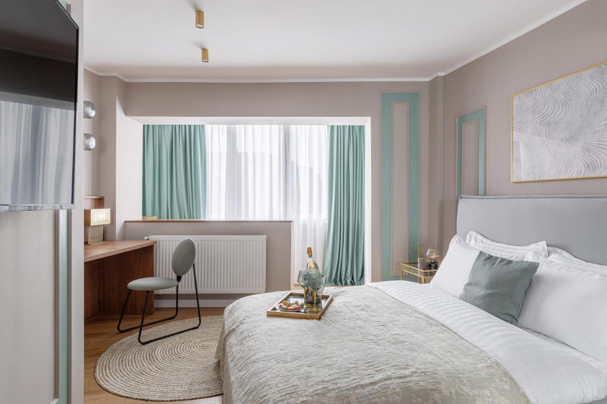 Holt - Sublime Minty Green 1Br On The Park Bukareszt Zewnętrze zdjęcie